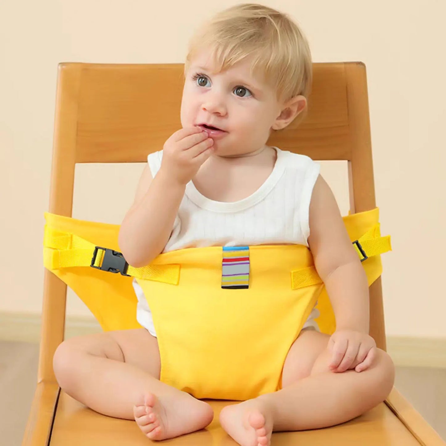 Harnais Chaise Haute - BabySecure™ - Jaune