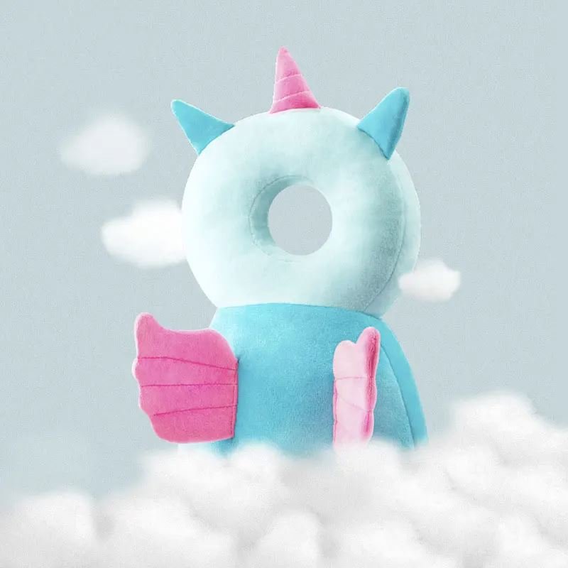 Oreiller pour bebe - OreillerProtectionBébé™- Licorne