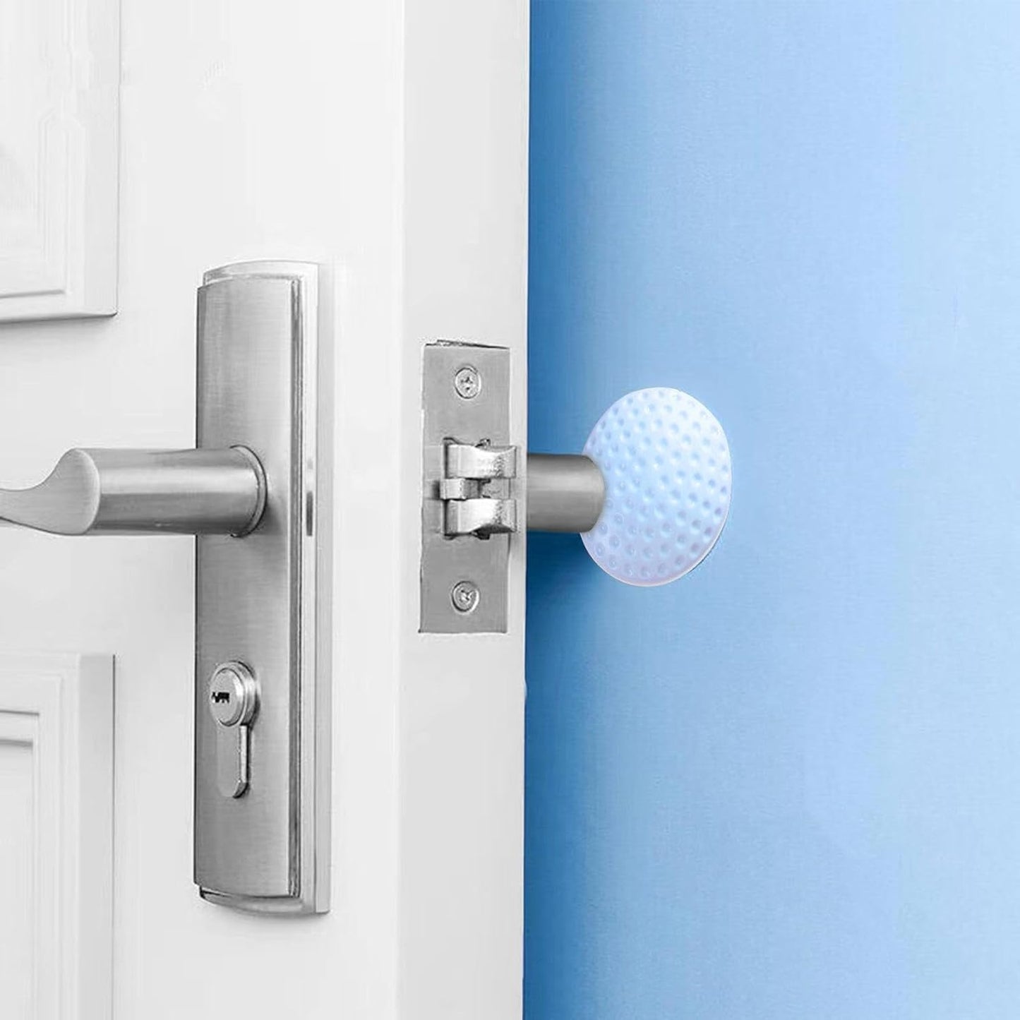 Butée de Porte - SecureStop™ - Bleu Pastel