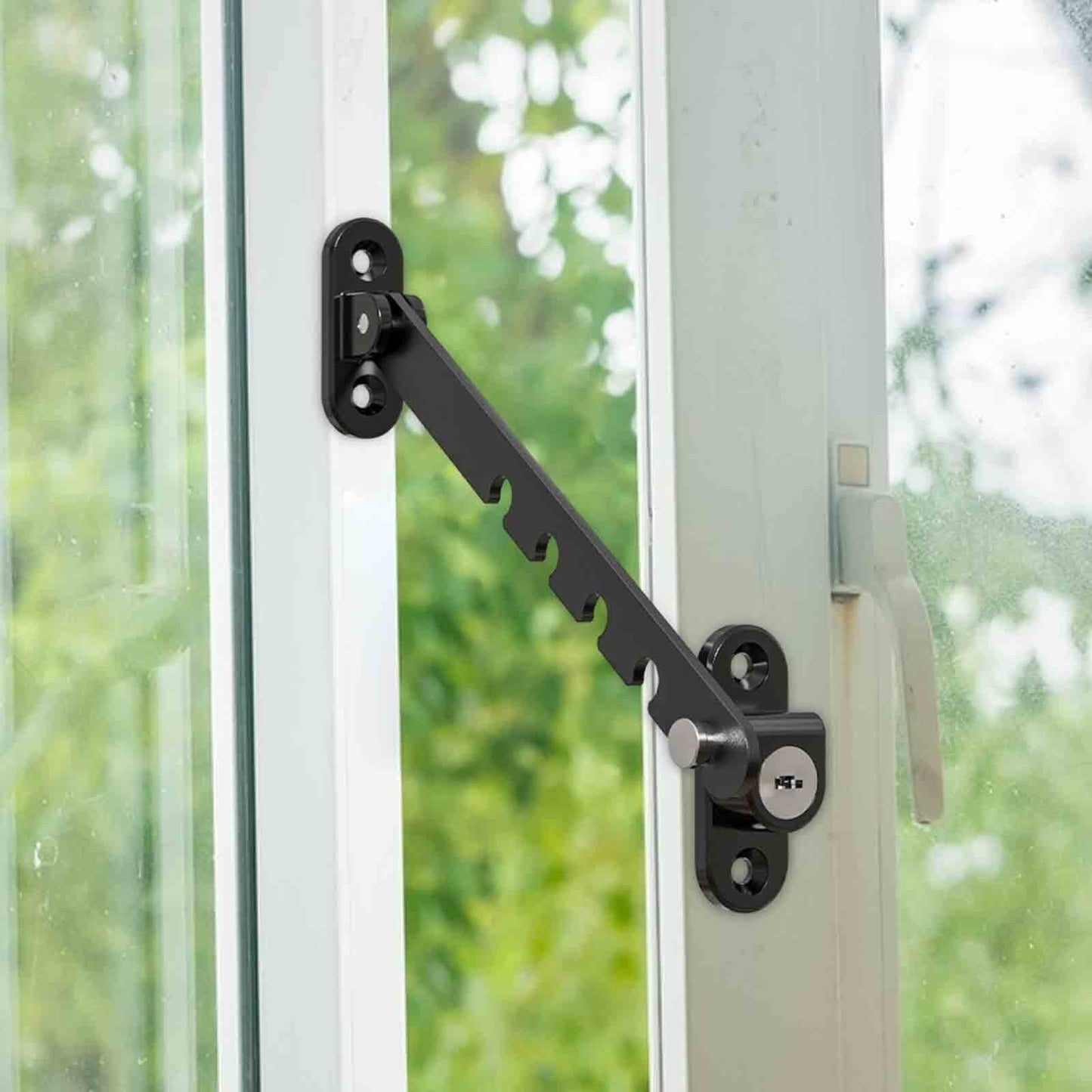 Bloque porte pour bébé - ChildSafetyLockStopper™ - Noir